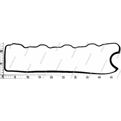 Photo Gasket, cylinder head cover NPS M122I08