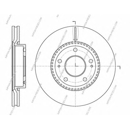 Фото Тормозной диск NPS H330I16