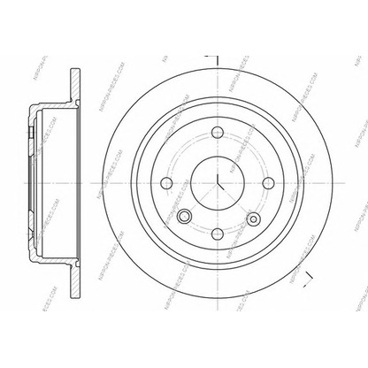 Photo Brake Disc NPS D331O02