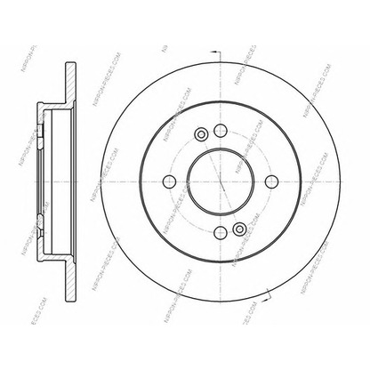 Photo Brake Disc NPS K331A04