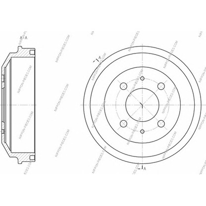 Photo Tambour de frein NPS H340I05