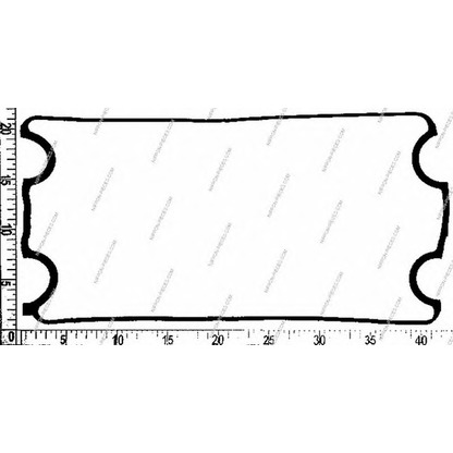 Фото Прокладка, крышка головки цилиндра NPS H122A26