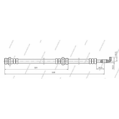 Photo Flexible de frein NPS M370A11