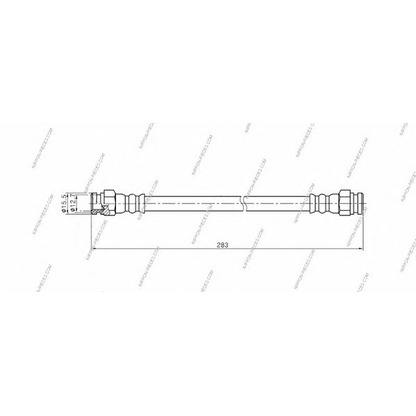 Photo Brake Hose NPS M370A50