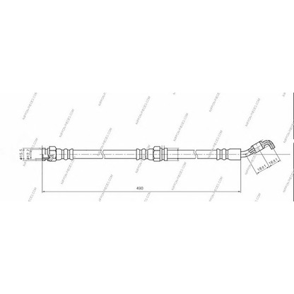 Photo Flexible de frein NPS M370A78