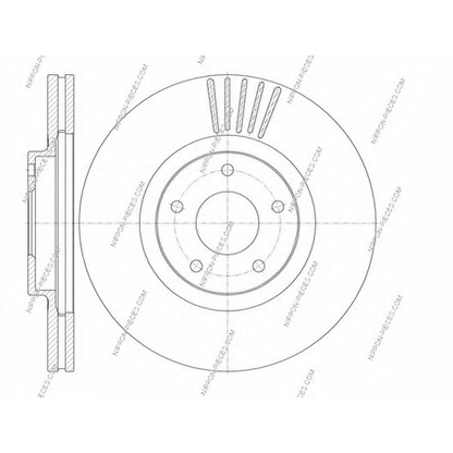 Фото Тормозной диск NPS N330N52