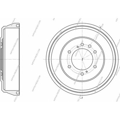 Photo Brake Drum NPS N340N09