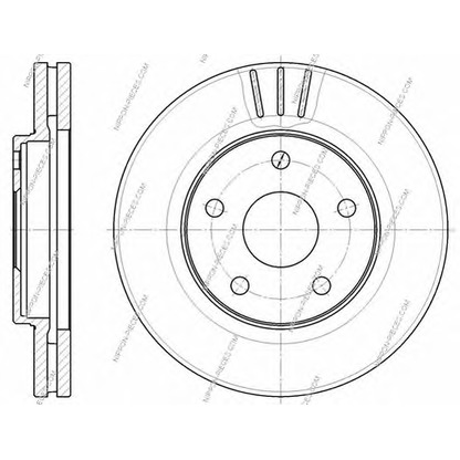 Photo Brake Disc NPS T330A95