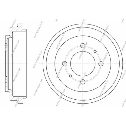 Photo Brake Drum NPS N340N11