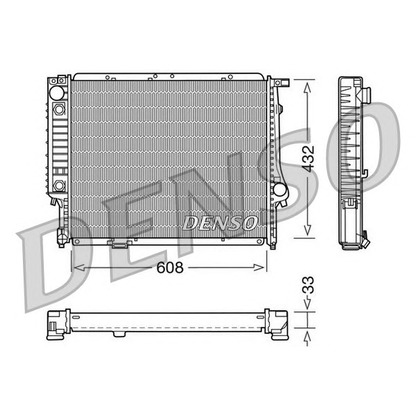 Foto Radiador, refrigeración del motor NPS DRM05053