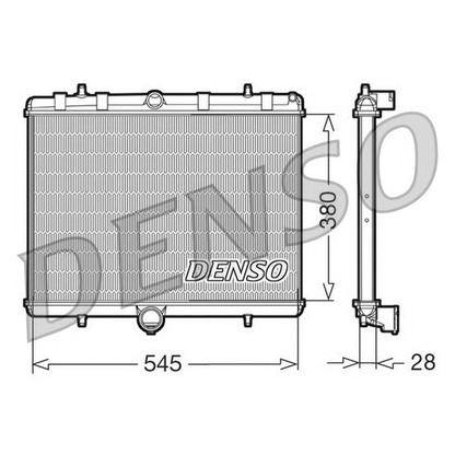 Foto Radiador, refrigeración del motor NPS DRM07060