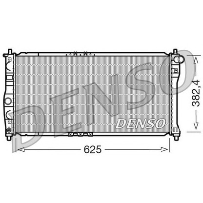 Foto Radiador, refrigeración del motor NPS DRM08002