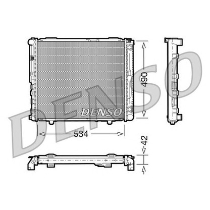 Photo Radiateur, refroidissement du moteur NPS DRM17032