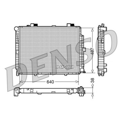 Foto Radiador, refrigeración del motor NPS DRM17086