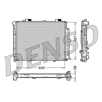 Foto Radiador, refrigeración del motor NPS DRM17087