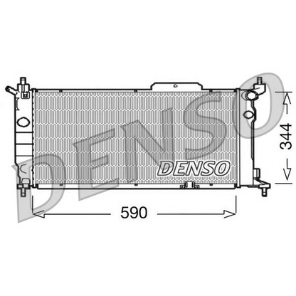 Foto Radiador, refrigeración del motor NPS DRM20013