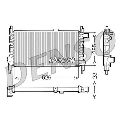 Photo Radiateur, refroidissement du moteur NPS DRM20035