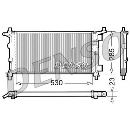 Foto Radiador, refrigeración del motor NPS DRM20041