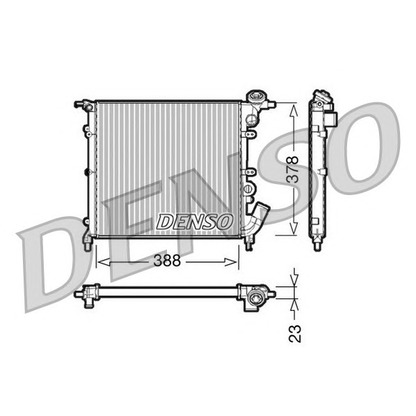 Photo Radiateur, refroidissement du moteur NPS DRM23002