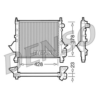 Foto Radiador, refrigeración del motor NPS DRM23080