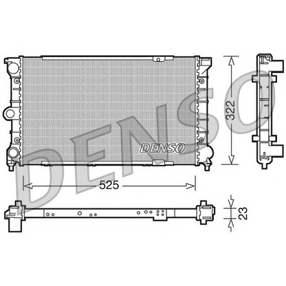 Foto Kühler, Motorkühlung NPS DRM32031