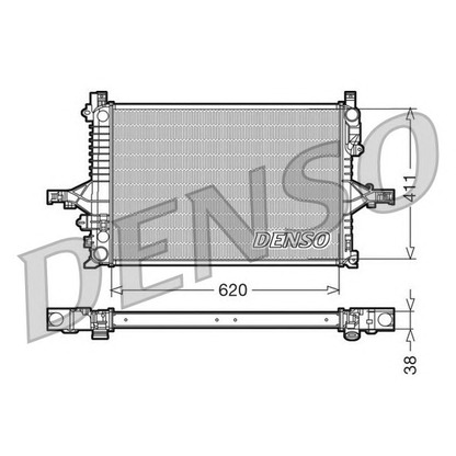 Foto Radiador, refrigeración del motor NPS DRM33065