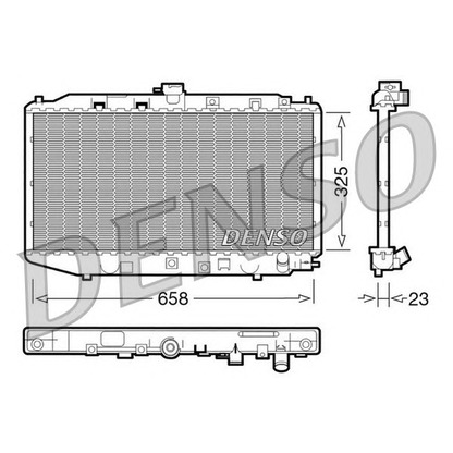 Photo Radiateur, refroidissement du moteur NPS DRM40002