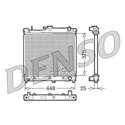 Foto Radiatore, Raffreddamento motore NPS DRM47014