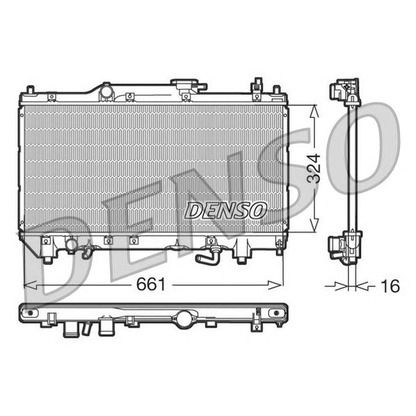 Foto Radiatore, Raffreddamento motore NPS DRM50017