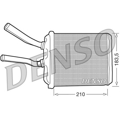 Photo Heat Exchanger, interior heating NPS DRR01010