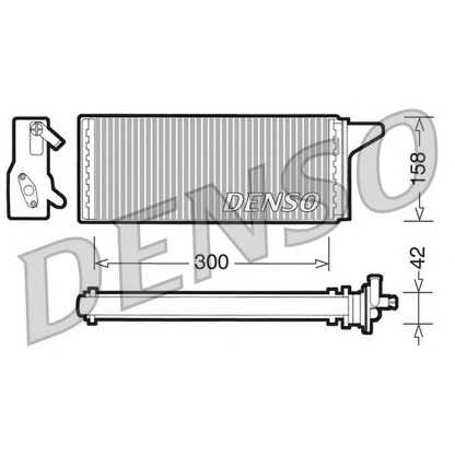 Photo Heat Exchanger, interior heating NPS DRR12001