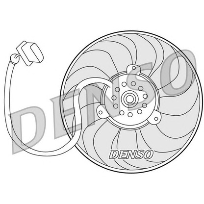 Photo Ventilateur, refroidissement du moteur NPS DER32004