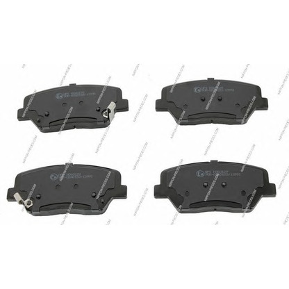 Photo Brake Pad Set, disc brake NPS H360I31