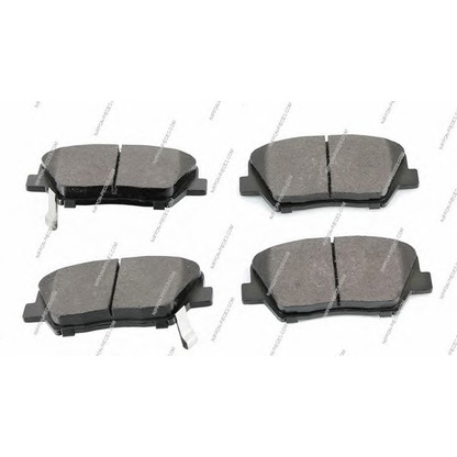 Photo Brake Pad Set, disc brake NPS H360I31