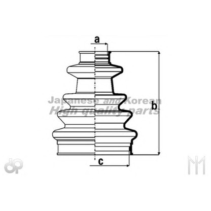 Foto Juego de fuelles, árbol de transmisión ASHUKI 08588103