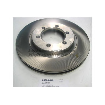 Photo Brake Disc ASHUKI 09900040