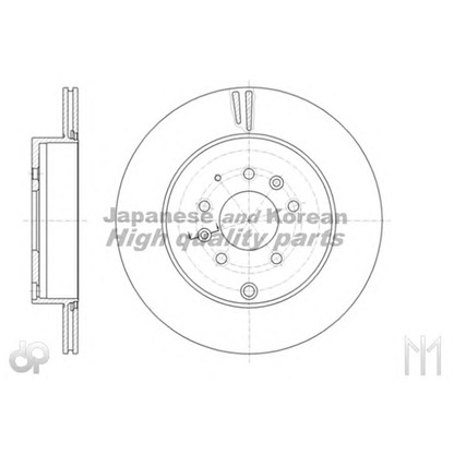 Photo Brake Disc ASHUKI 09934303