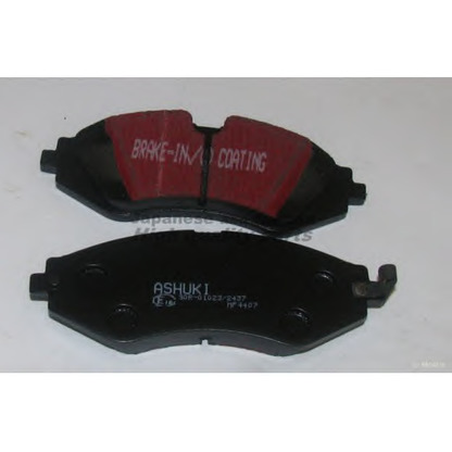 Photo Brake Pad Set, disc brake ASHUKI 10802090A