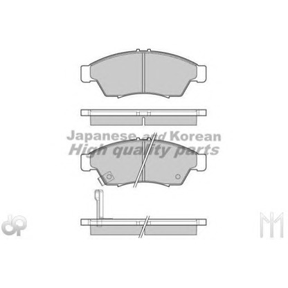 Photo Brake Pad Set, disc brake ASHUKI 10803208A