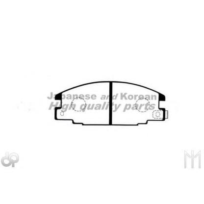 Photo Brake Pad Set, disc brake ASHUKI 10804009