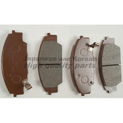 Photo Brake Pad Set, disc brake ASHUKI 10805504