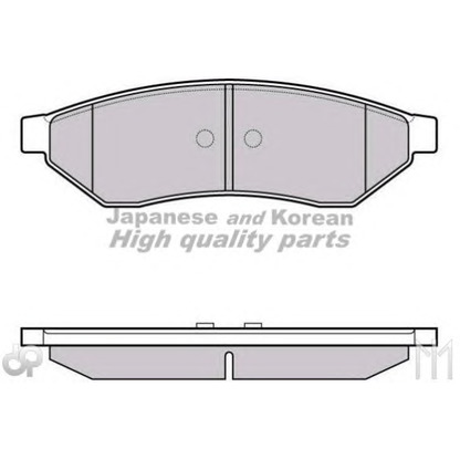 Photo Brake Pad Set, disc brake ASHUKI 10832090