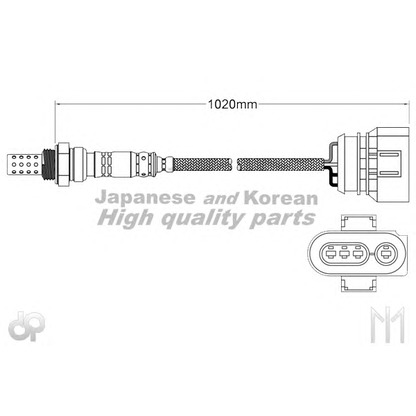 Zdjęcie Sonda lambda ASHUKI 920049110