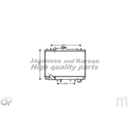 Photo Radiateur, refroidissement du moteur ASHUKI C55108