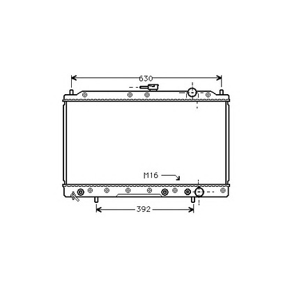 Photo Radiateur, refroidissement du moteur ASHUKI C55601