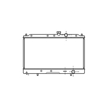 Foto Radiador, refrigeración del motor ASHUKI C55716