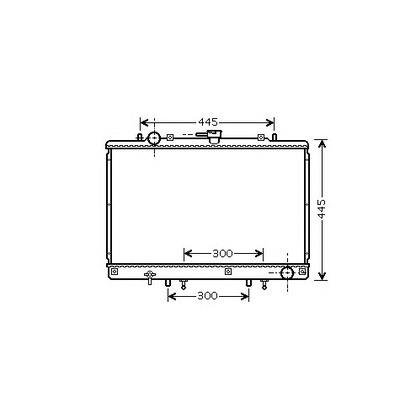 Photo Radiateur, refroidissement du moteur ASHUKI C55758