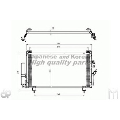 Foto Kondensator, Klimaanlage ASHUKI C55907