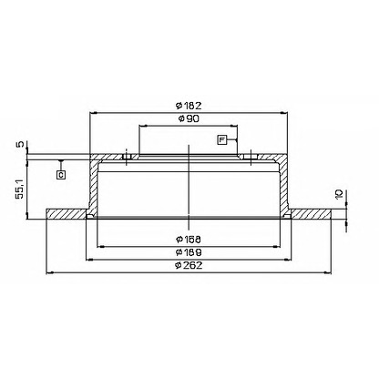 Foto Bremstrommel ASHUKI C65602