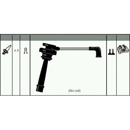 Photo Ignition Cable Kit ASHUKI C78022